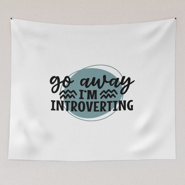 Item preview, Go away I'm introverting designed and sold by MOONINSPIRATION.
