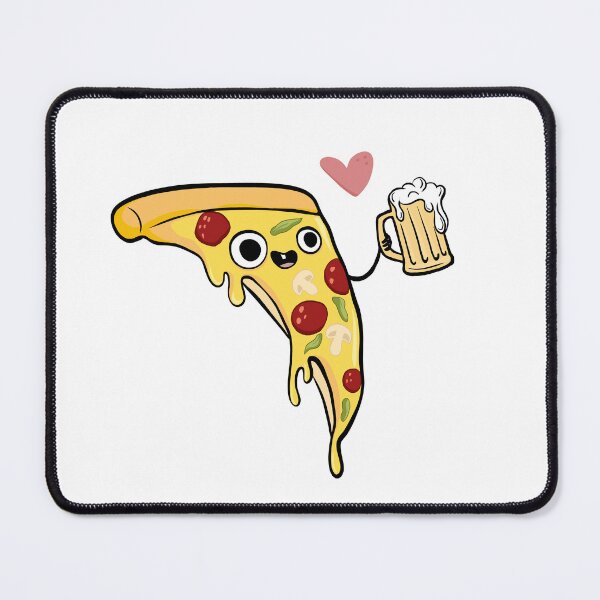 Item preview, Pizza loves beer designed and sold by RNIArt.