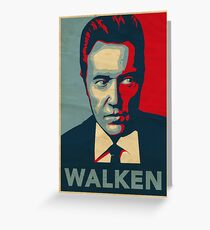 WALKEN Greeting Card
