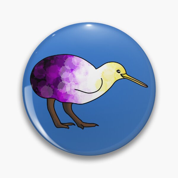 Item preview, The Non-binary Kiwi designed and sold by Art by Veya.