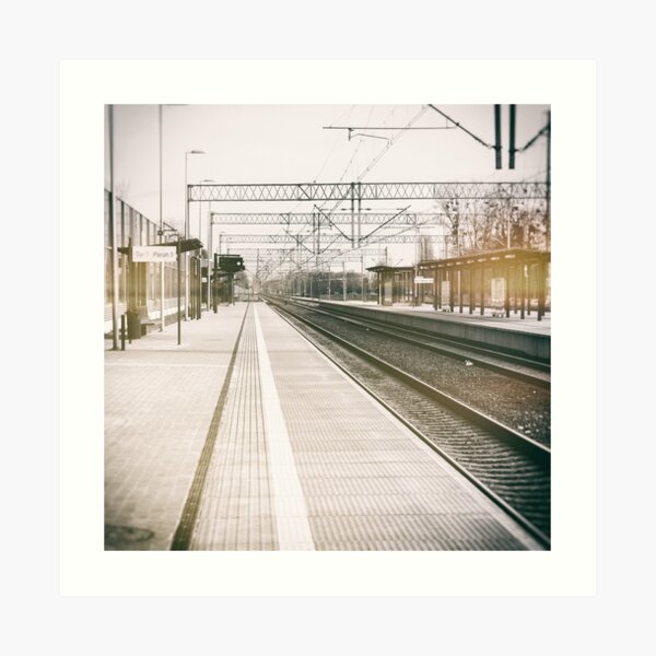 street photo STATION #photo #streetphoto Art Print