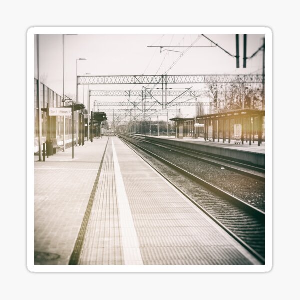street photo STATION #photo #streetphoto Sticker