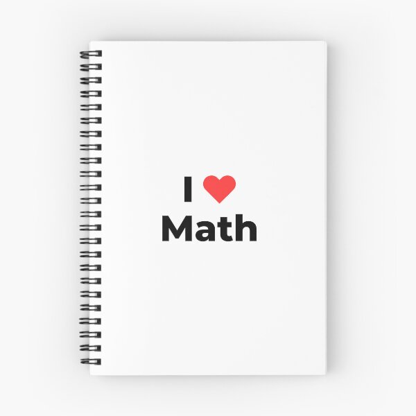 Item preview, I love math (Inverted) designed and sold by science-gifts.