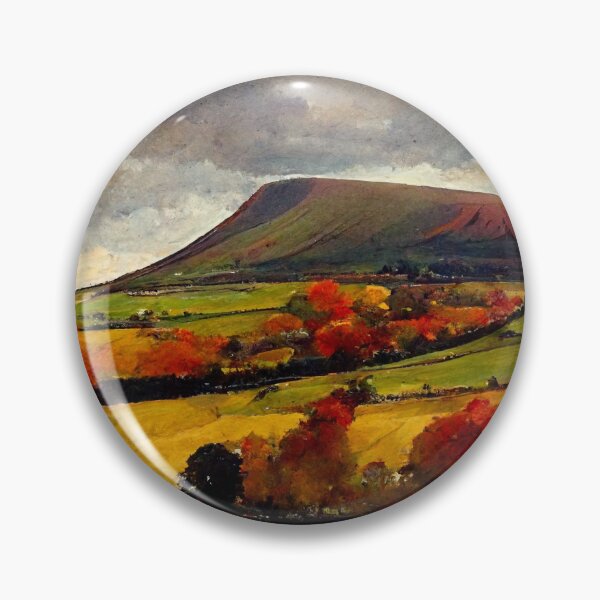 Item preview, Pendle hill in autumn I designed and sold by northernpainter.