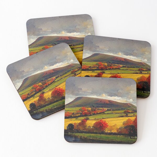 Item preview, Pendle hill in autumn I designed and sold by northernpainter.
