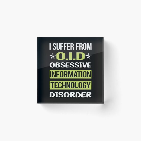 Item preview, Obsessive Love Information Technology designed and sold by DrearyStore60.