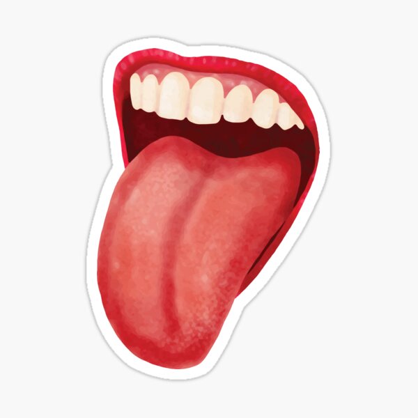 Mouth and Tongue Funny Mouth Woman Realistic Face Underpants Homme