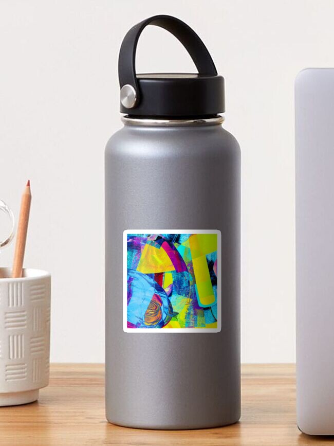 Thumbnail 1 of 3, Sticker, All In - inspirational works of peace, positivity, purpose designed and sold by stillnessgifts.