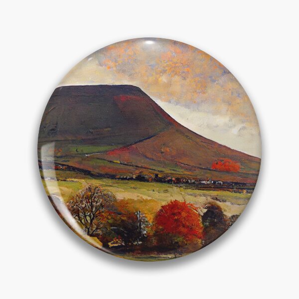 Item preview, Pendle hill in autumn II designed and sold by northernpainter.
