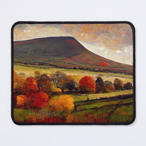 Item preview, Pendle hill in autumn II designed and sold by northernpainter.