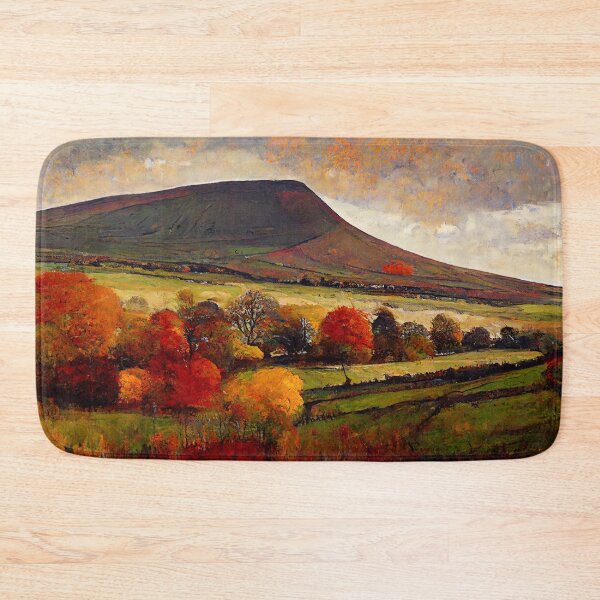 Item preview, Pendle hill in autumn II designed and sold by northernpainter.