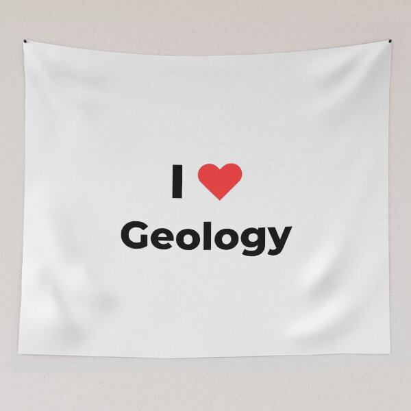 Item preview, I love geology (Inverted) designed and sold by science-gifts.