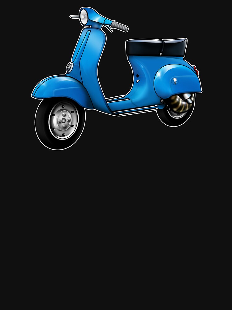 Scooter T-shirts Art: Small Frame Hot Rod scooter by yj8dsk57