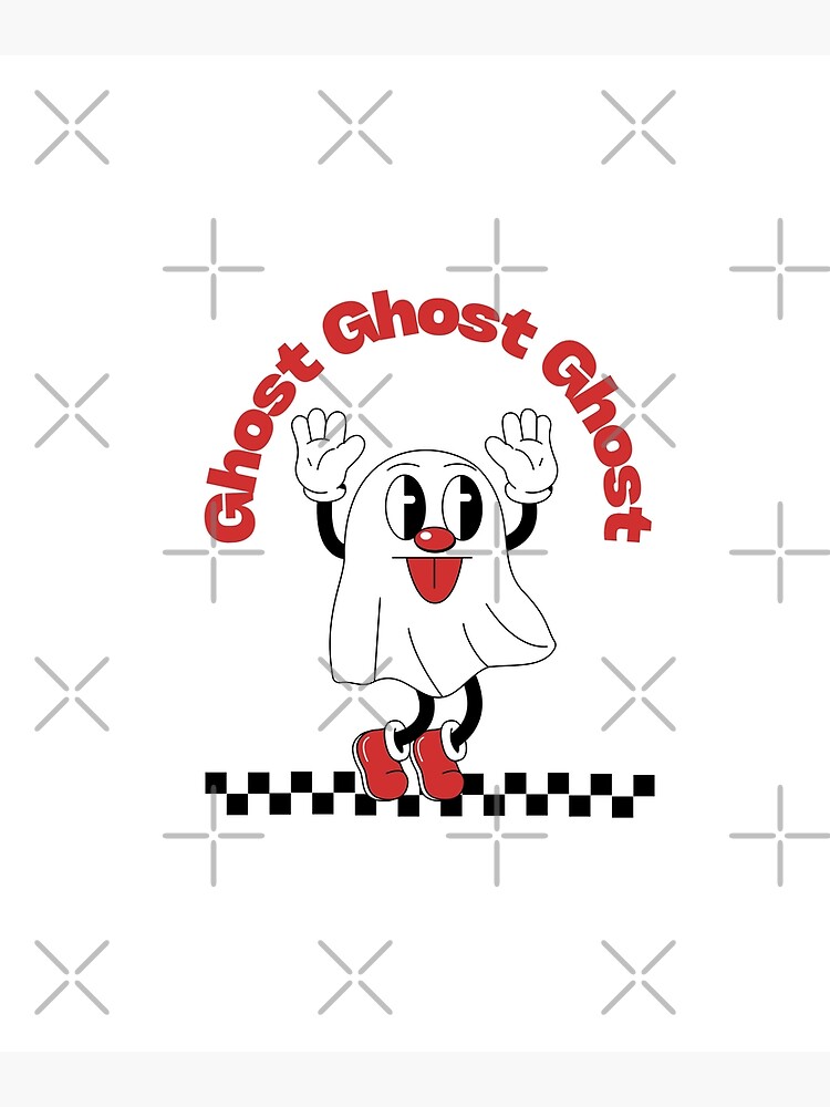 "ghost ghost ghost" Poster for Sale by TrendsTDesign Redbubble