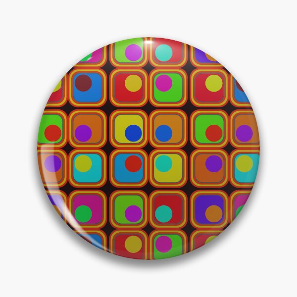 Item preview, retro seventies pattern designed and sold by pauloneill-art.