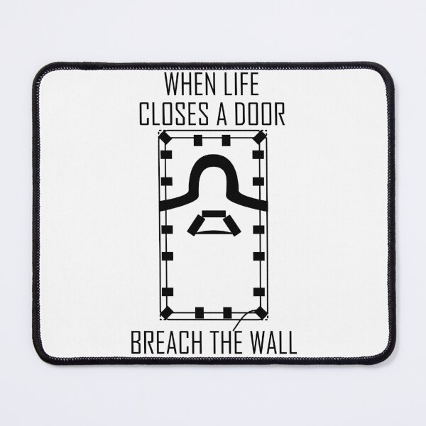 Item preview, When Life closes a door, breach the wall designed and sold by X-RayActual.