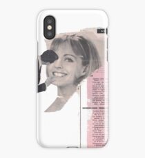 Information féminin iPhone Case