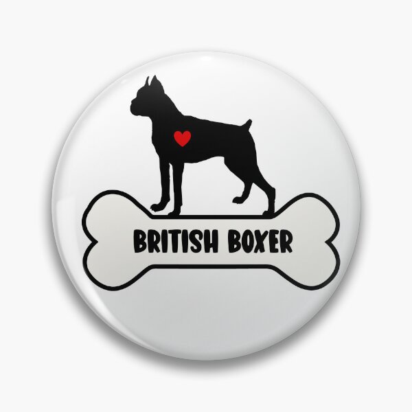 Item preview, I Love My British Boxer designed and sold by MajesticTree.