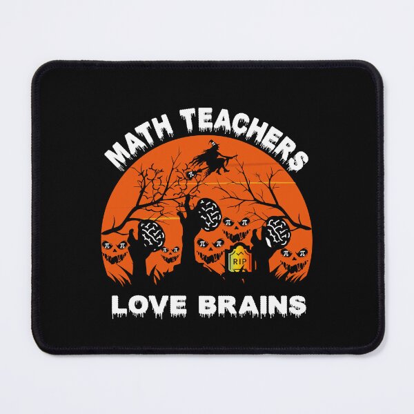 Item preview, Halloween Math Teachers Love Brains  designed and sold by Liza Design.