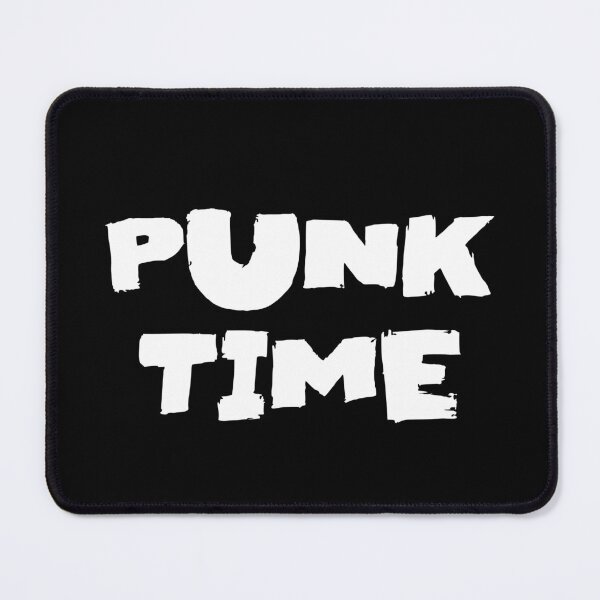 Item preview, Punk Time Texto Monocromo Negro designed and sold by Meepuruproject.