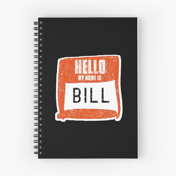 Item preview, Hello My Name Is Bill Label designed and sold by vibeno1.
