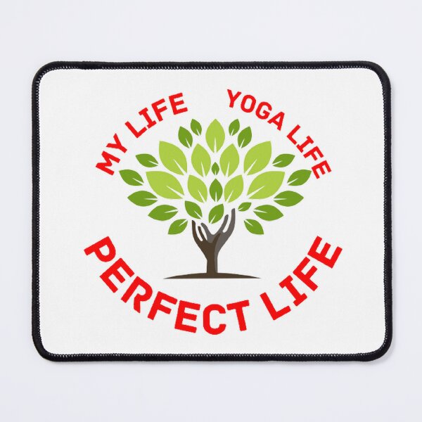 Item preview, My life+yoga life=perfect life designed and sold by Hammy97.