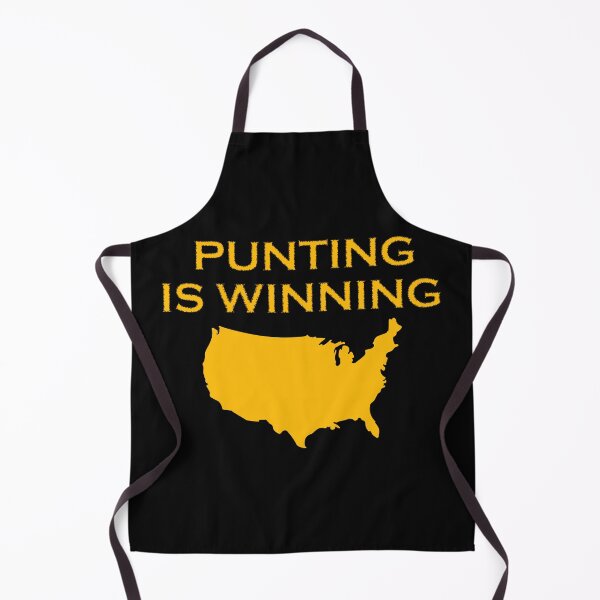 Item preview, punting is winning funny quotes designed and sold by kotsdesign.