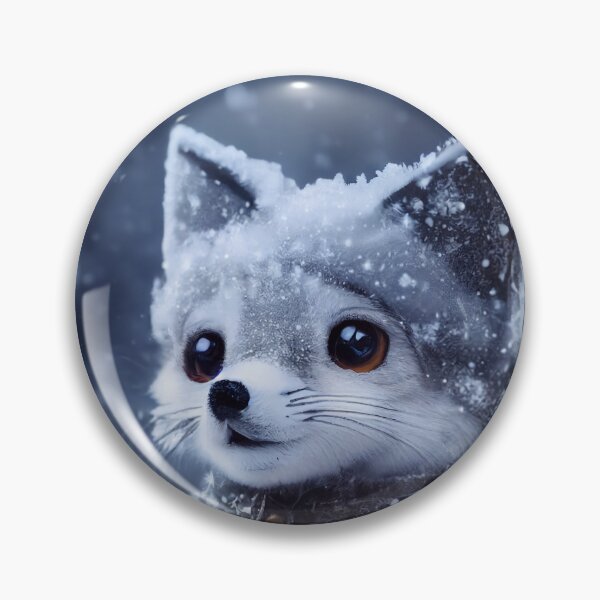 Item preview, Adorable snow fox adventurer designed and sold by ai1art.