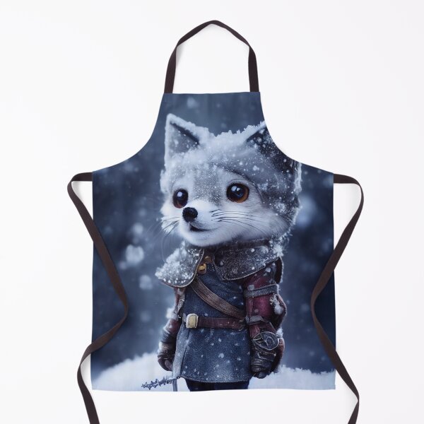 Item preview, Adorable snow fox adventurer designed and sold by ai1art.