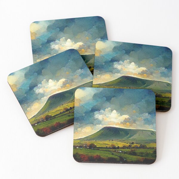 Item preview, Pendle hill watercolour designed and sold by northernpainter.