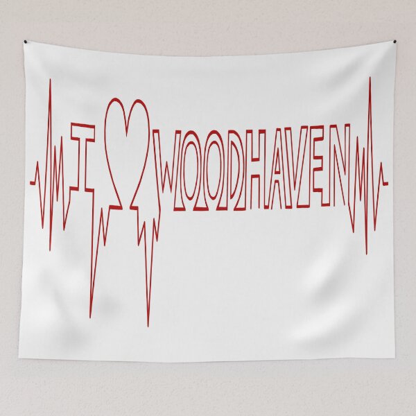 Item preview, I Love Woodhaven Pulse designed and sold by Deborah Camp.