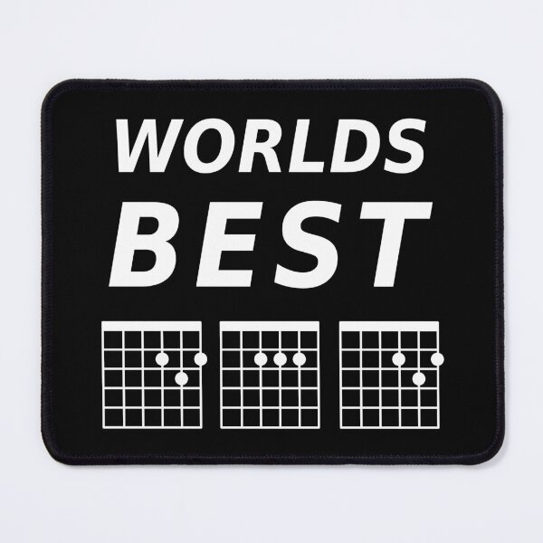 Item preview, Worlds Best Dad - Guitar Chords designed and sold by Grepthor.