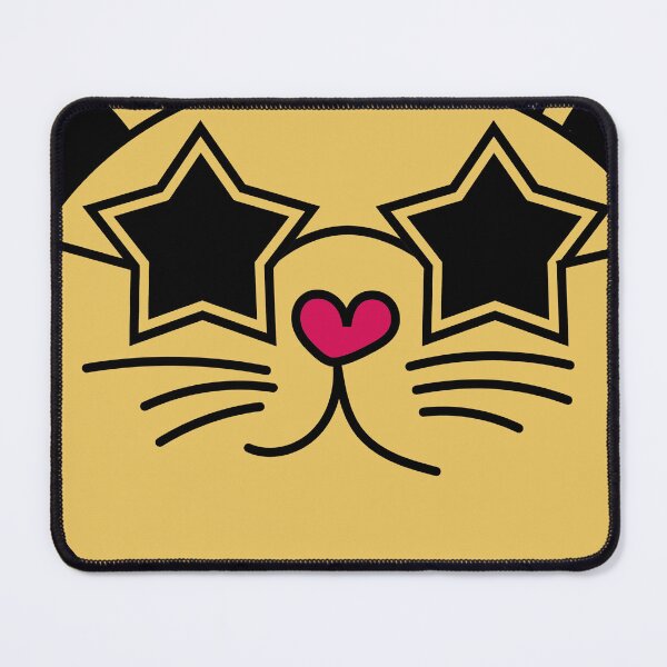 Item preview, Funny cat face with funky glasses designed and sold by bolkibox.