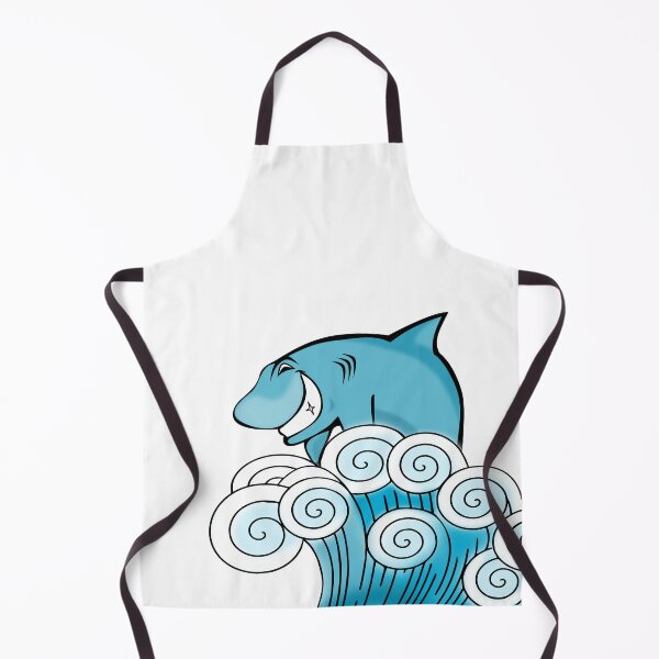 Aperçu de l'œuvre Requin surfant sur la vague créée et vendue par NolDesigns.