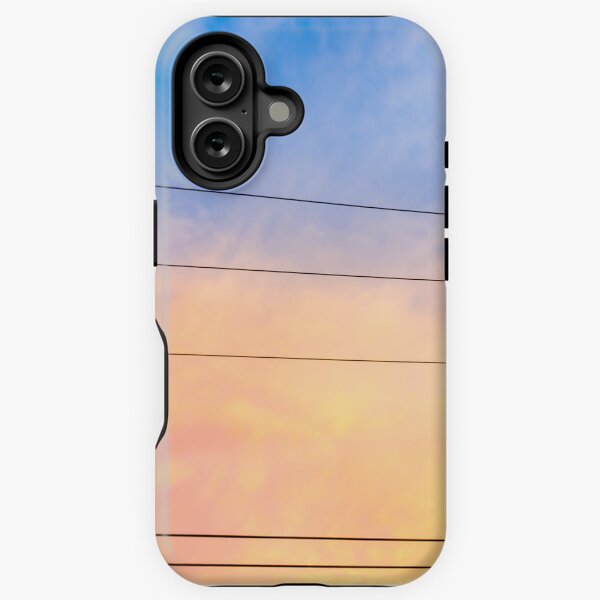 Item preview,  Power Lines Under Gradient Sky designed and sold by PotluckPrints.