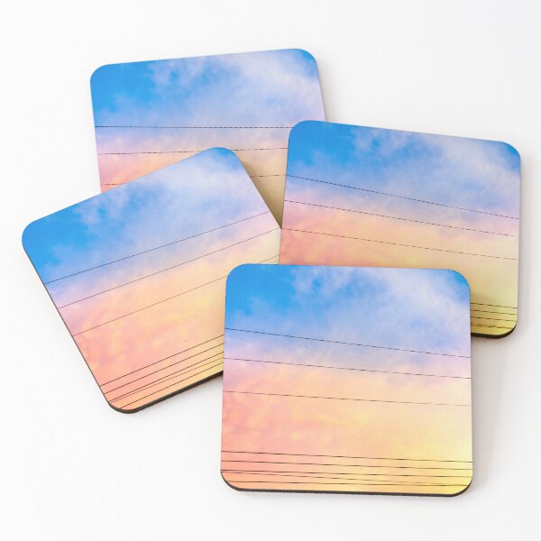Item preview,  Power Lines Under Gradient Sky designed and sold by PotluckPrints.