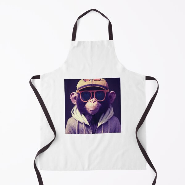 Item preview, Cool monkey with sunglasses designed and sold by Promptjourney.