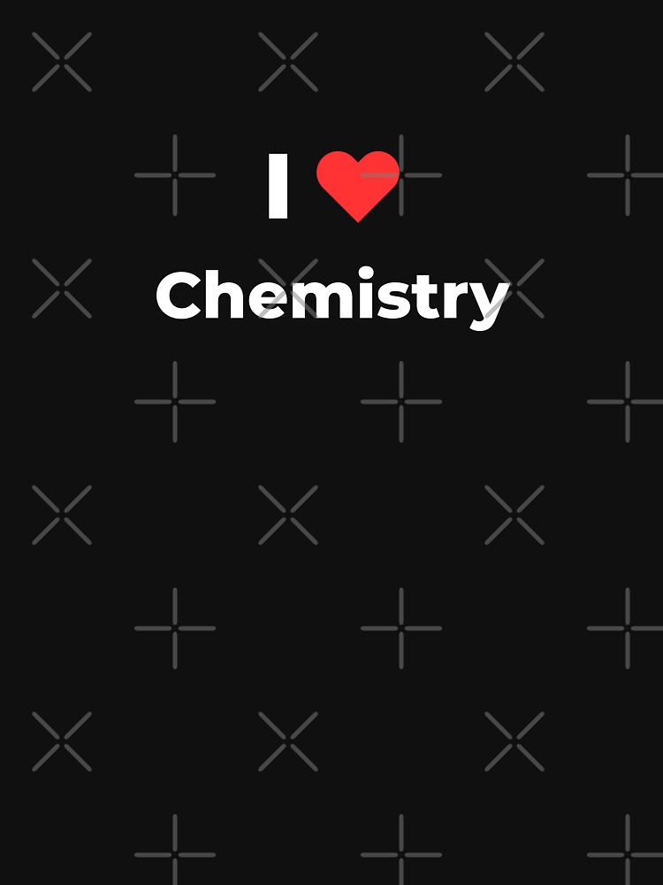 Thumbnail 7 of 7, Classic T-Shirt, I love chemistry designed and sold by science-gifts.