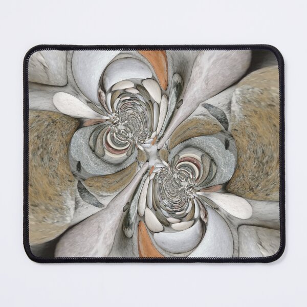 Item preview, complex and creative butterfly style design from naturally coloured beach pebbles designed and sold by mister-john.