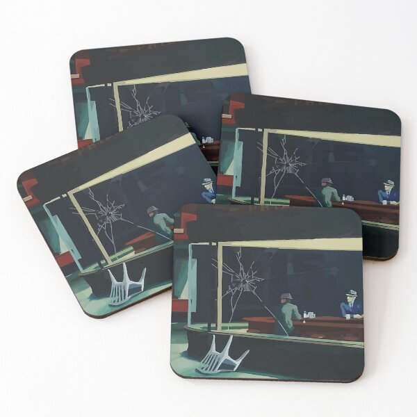 Item preview, Banksy Nighthawks Anteater Edward Hopper designed and sold by Theresa Coulter.