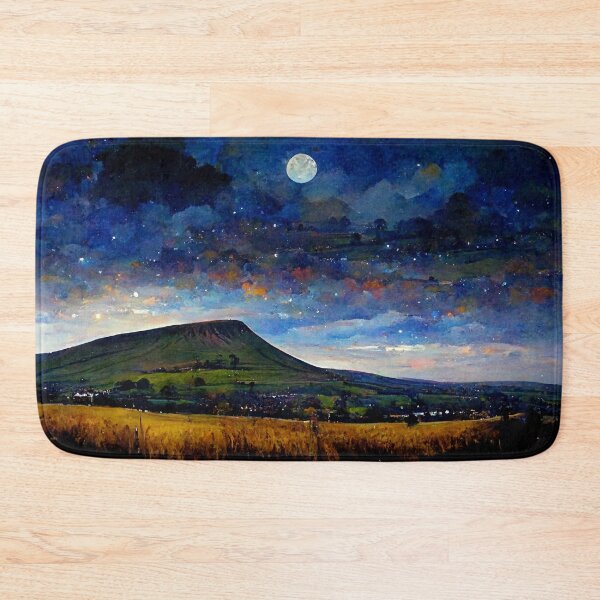 Item preview, Starry night over pendle designed and sold by northernpainter.
