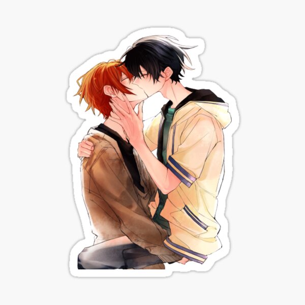 Sasaki and Miyano Manga Sticker for Sale by SAHDBB