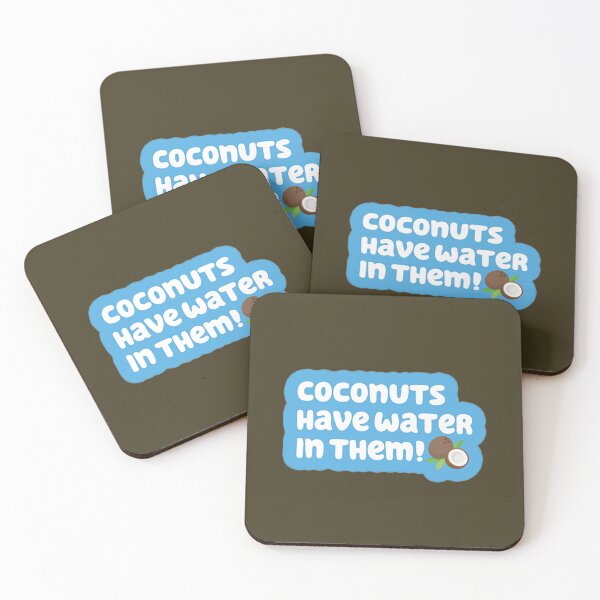 Item preview, Coconuts Have Water in Them! designed and sold by SamanthaNewman1.