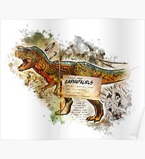 Carnotaurus Poster