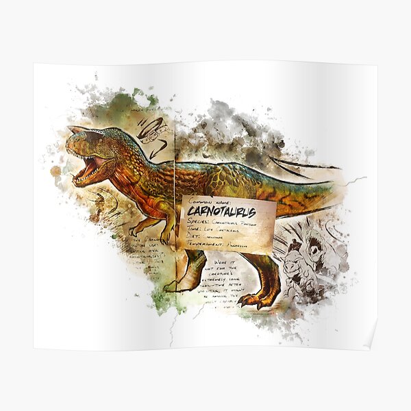 Carnotaurus Poster
