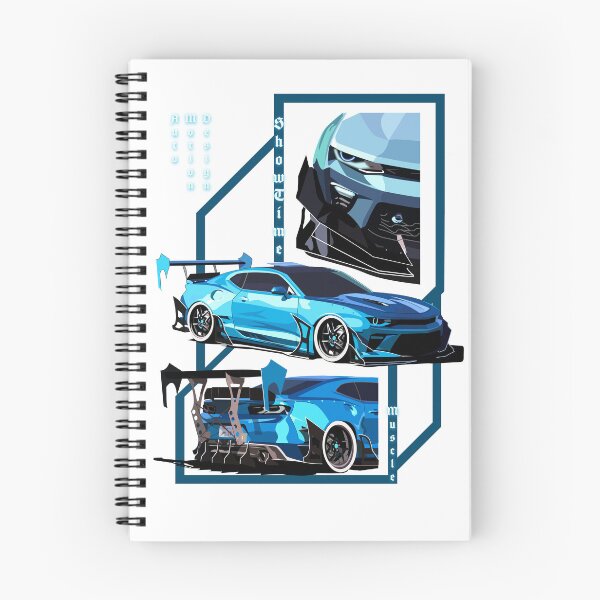 Item preview, Blue Camaro SS designed and sold by automotion-art.