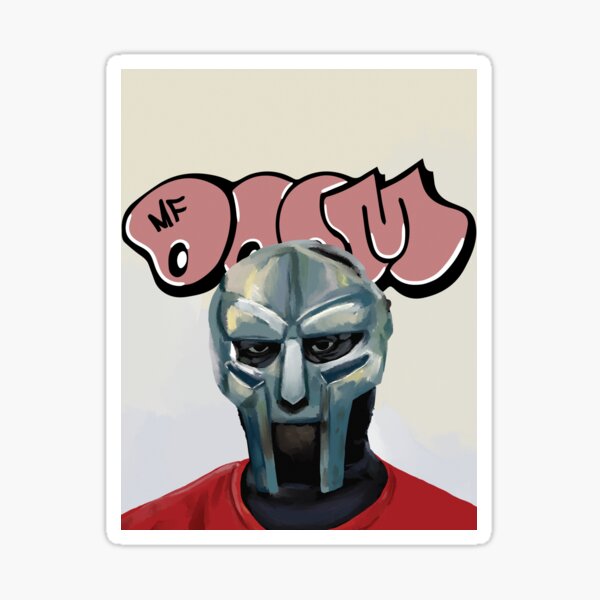 MFDOOM Sticker