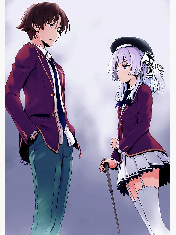 "Kiyotaka Ayanokouji x Arisu Sakayanagi Classroom Of The Elite" Poster for Sale by MangaMolly