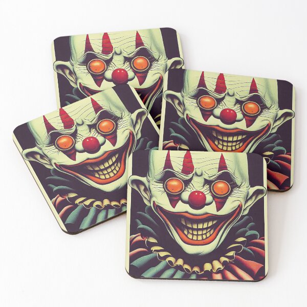 Item preview, Scary horror circus clown. designed and sold by mrlongfield.