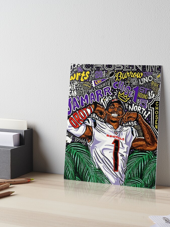 Ja'marr Chase - Uno! - DIY Sports Art